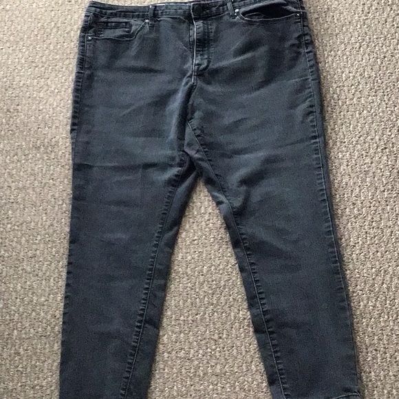 Plus Size Massimo Black Denim Jeans - Picture 4 of 4